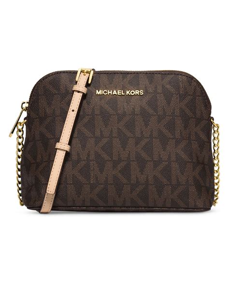 michael kors md dome crossbody|Michael Kors Crossbody large purses.